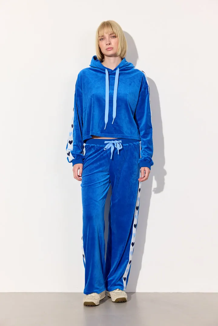 Svea Pants - Blue Hearts