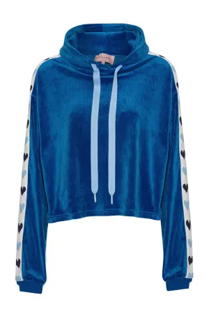 Svea Sweatshirt - Blue Hearts