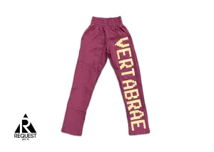 Sweatpants "Purple/Cream"