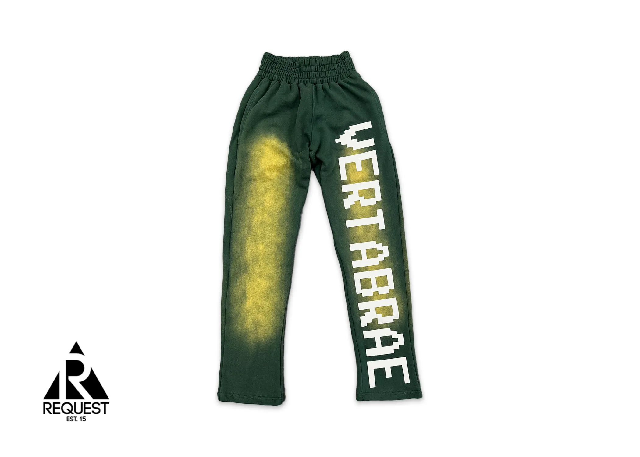 Sweatpants "Washed Green/White"