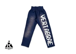 Sweatpants "Washed Navy/White"