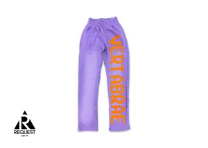 Sweatpants "Washed Purple/Orange"