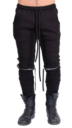 Sweatpants with Zips