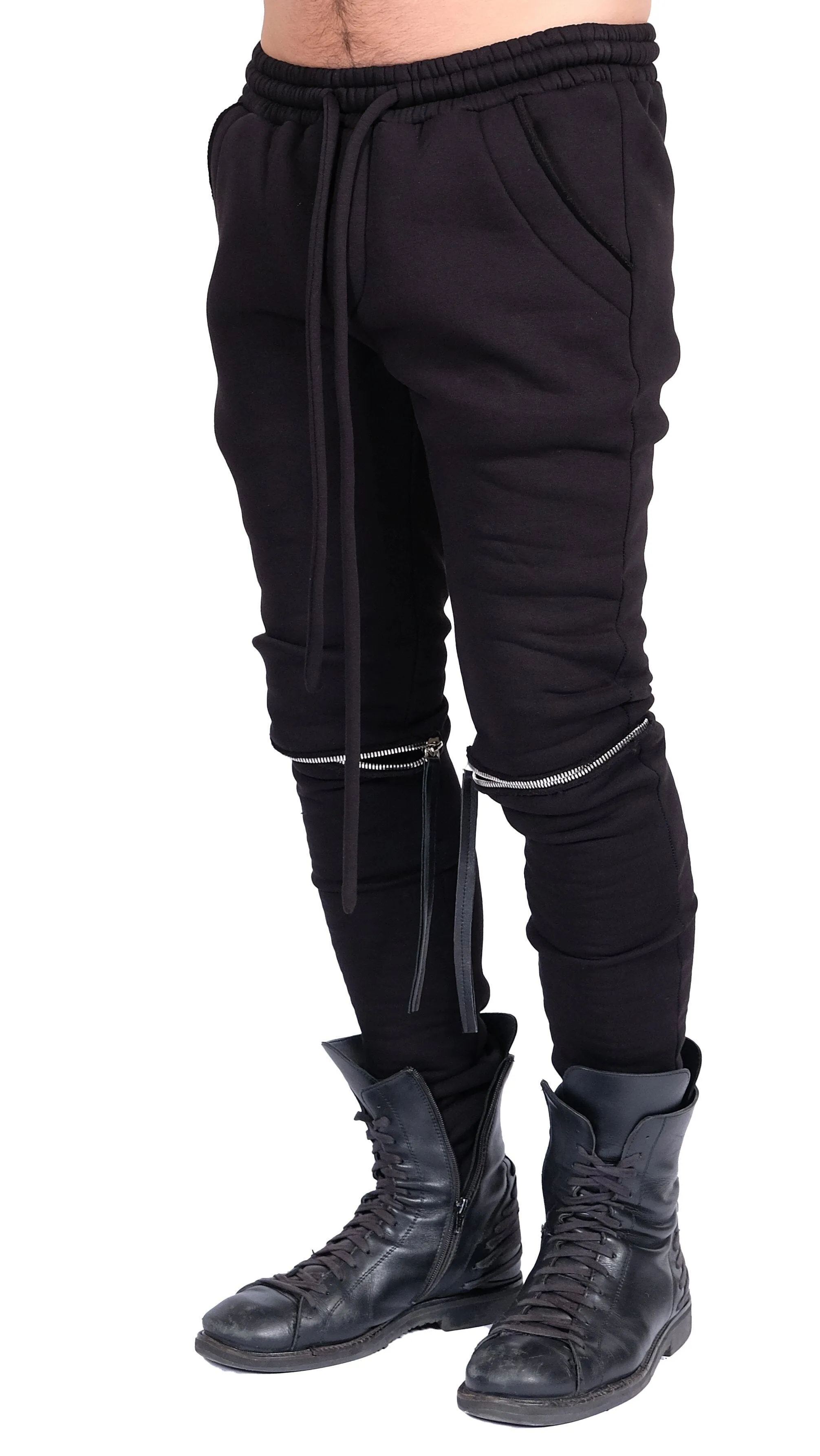 Sweatpants with Zips