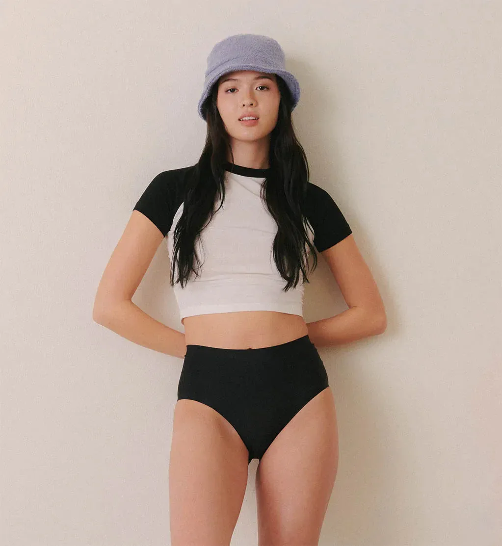 Teen Super Leakproof® No-Show High Rise