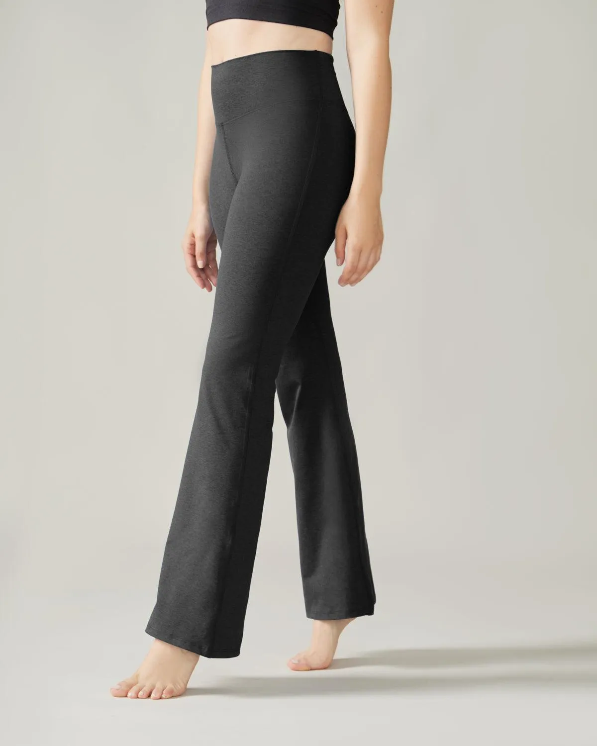 TGIF Wide Leg Yoga Pants - Total Eclipse