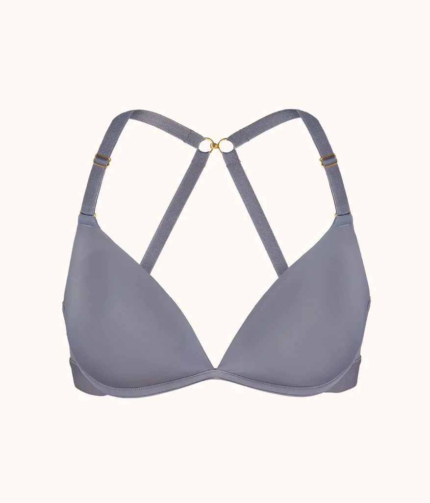 The Deep V No-Wire Push-Up: Smoke