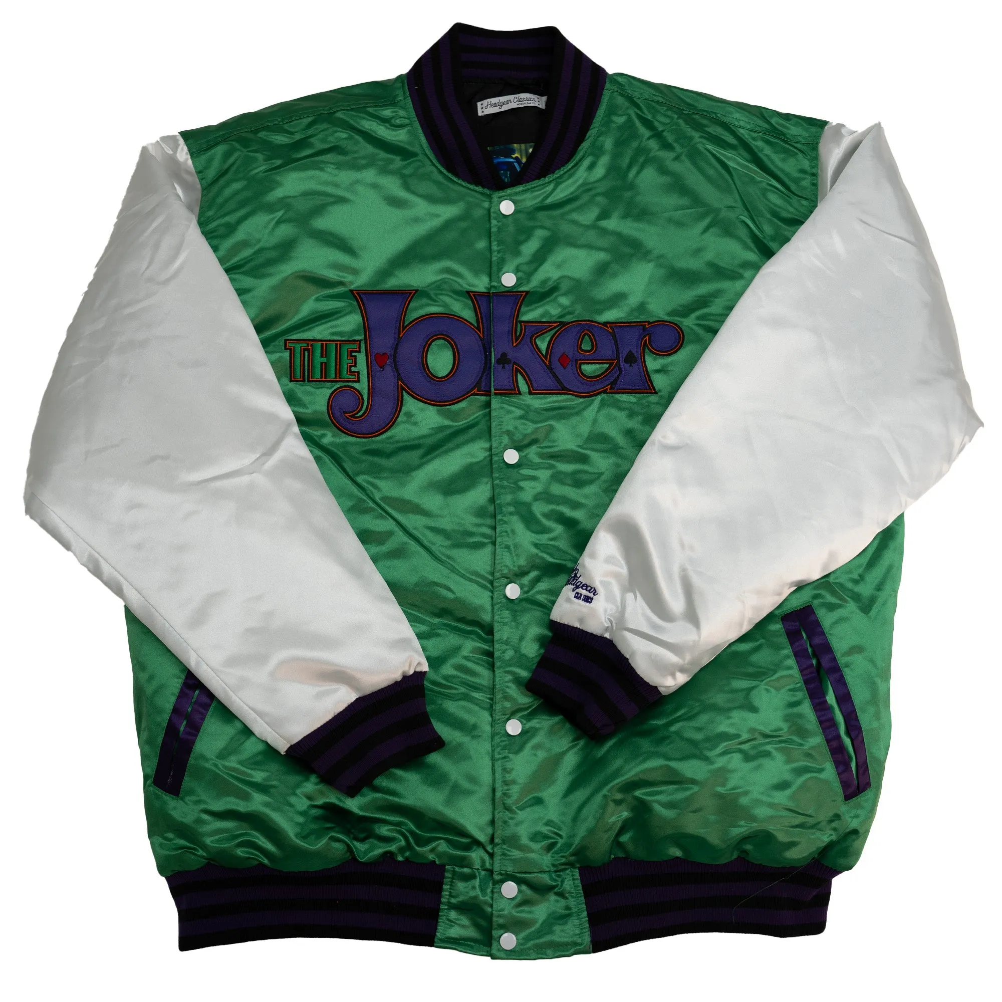 THE JOKER SATIN JACKET (GREEN)