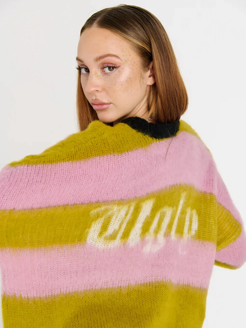 The Ragged Priest Pretty Striped Knit Jumper