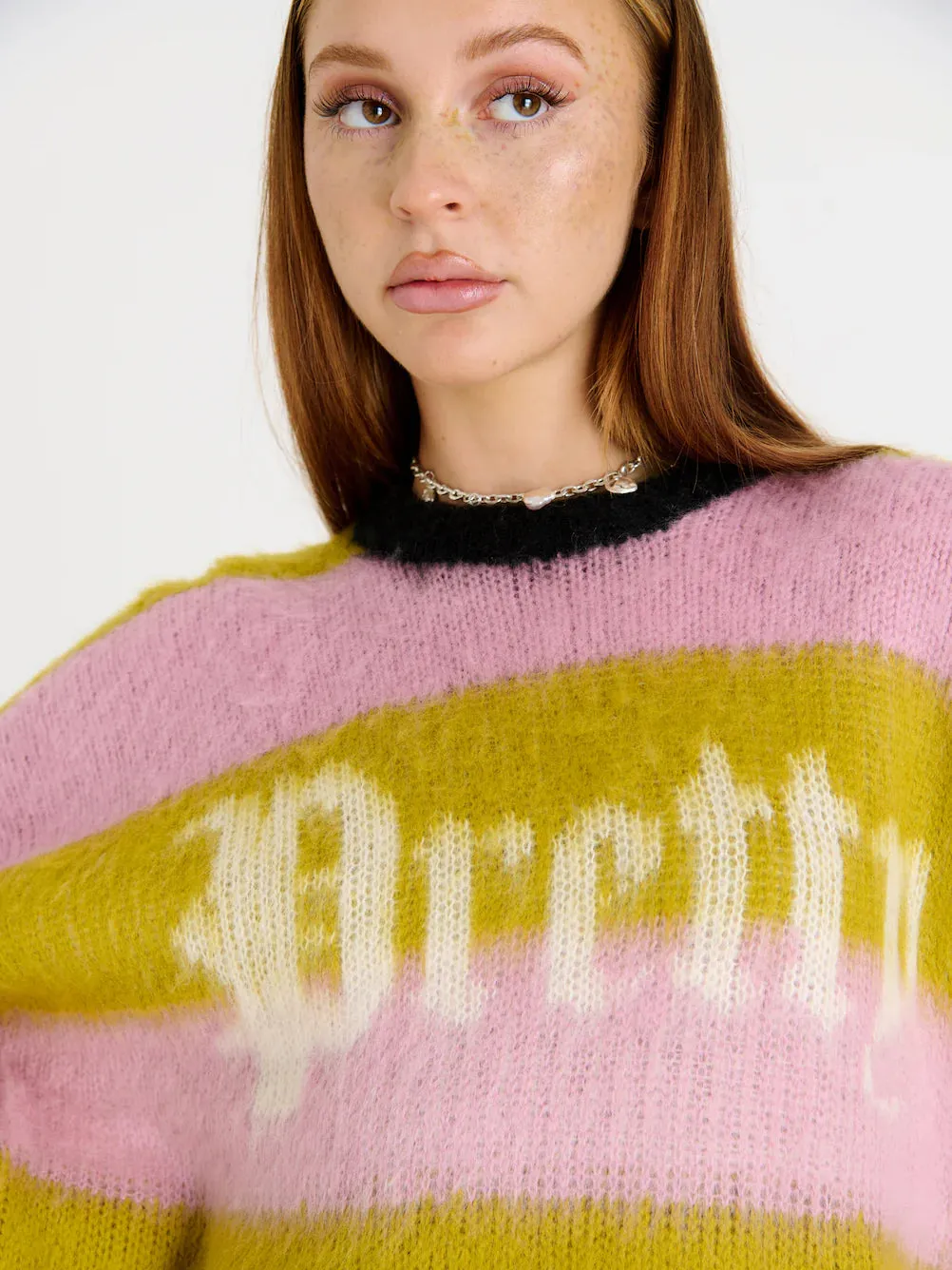 The Ragged Priest Pretty Striped Knit Jumper