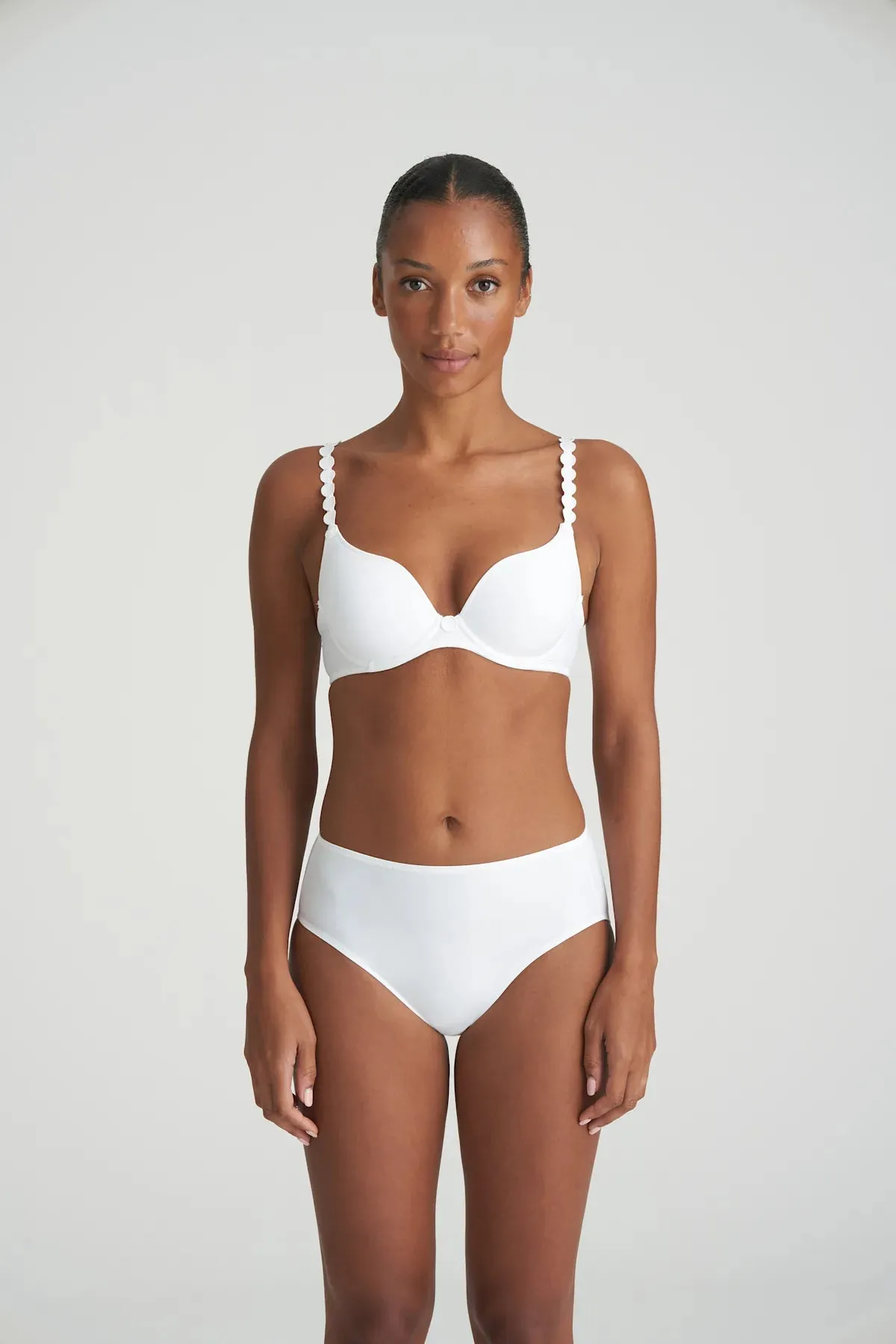 Tom Heart Shape In White - Marie Jo