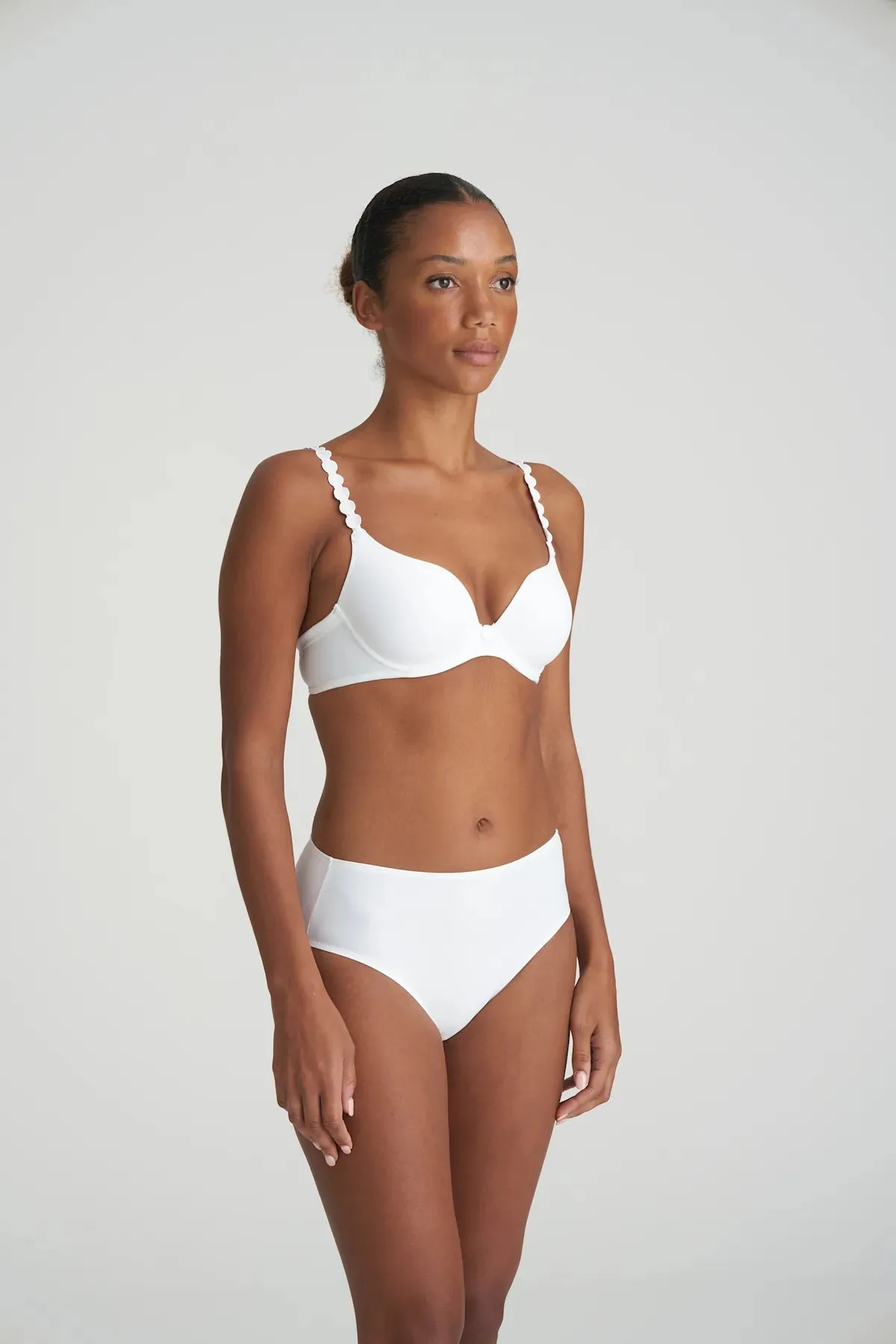 Tom Heart Shape In White - Marie Jo