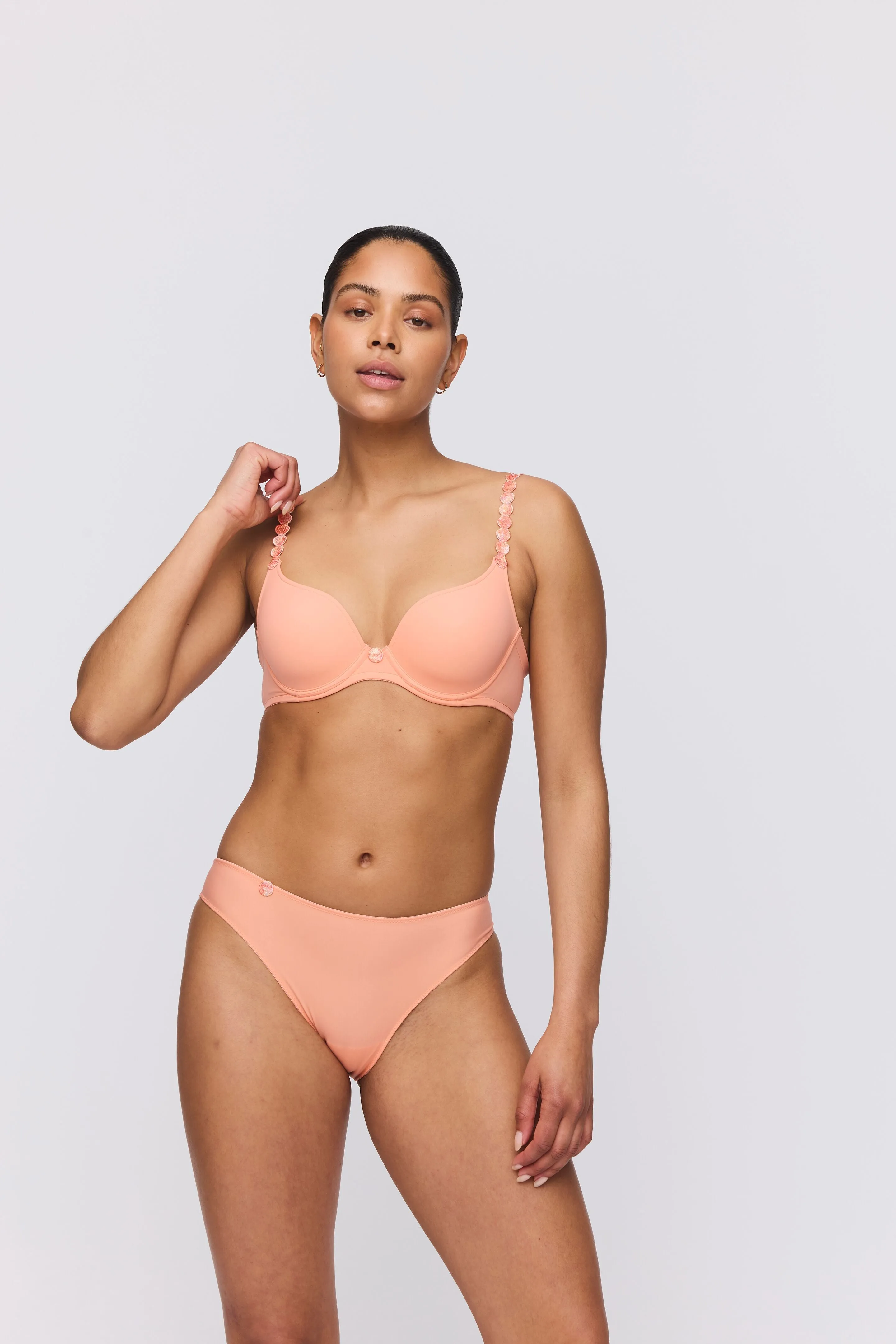 Tom Padded Heartshape Bra In Papaya - Marie Jo