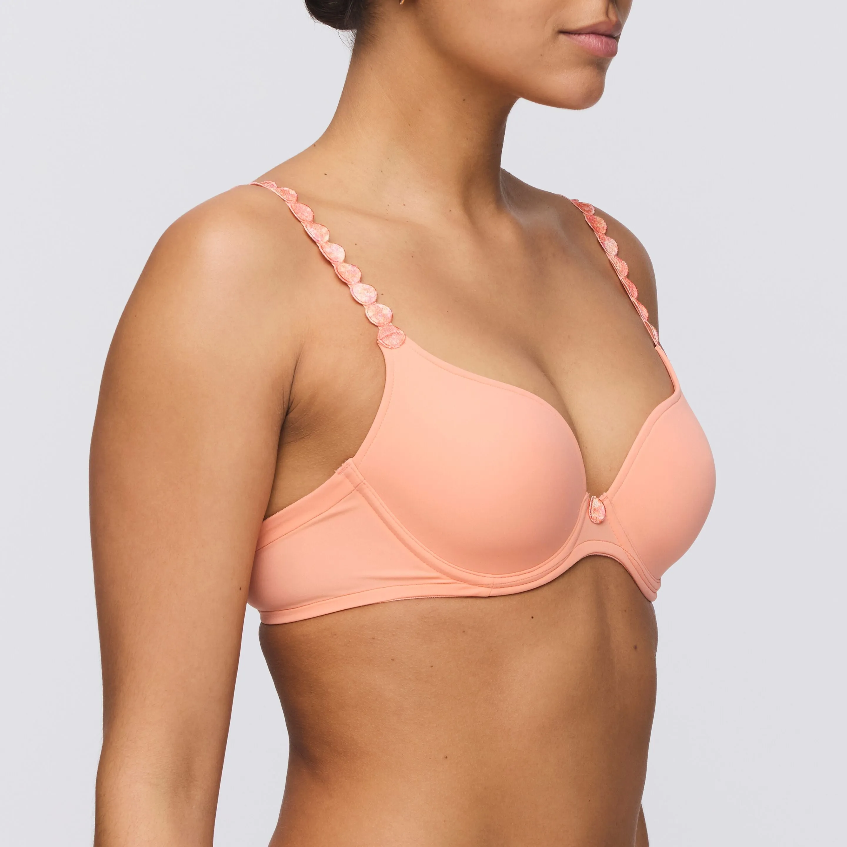 Tom Padded Heartshape Bra In Papaya - Marie Jo
