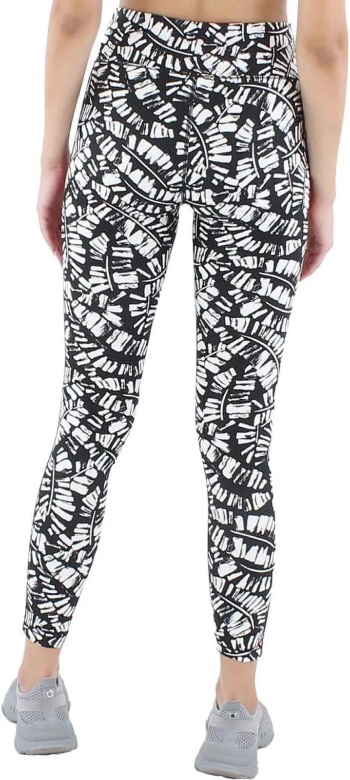 Tommy Hilfiger Womens Palm-Print High-Rise Compression Leggings TP26476P