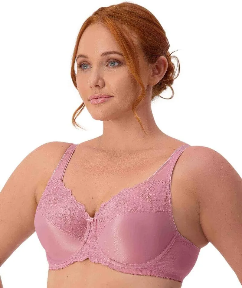 Triumph Embroidered Minimiser Bra 2 Pack - Rosebloom/Indian Summer