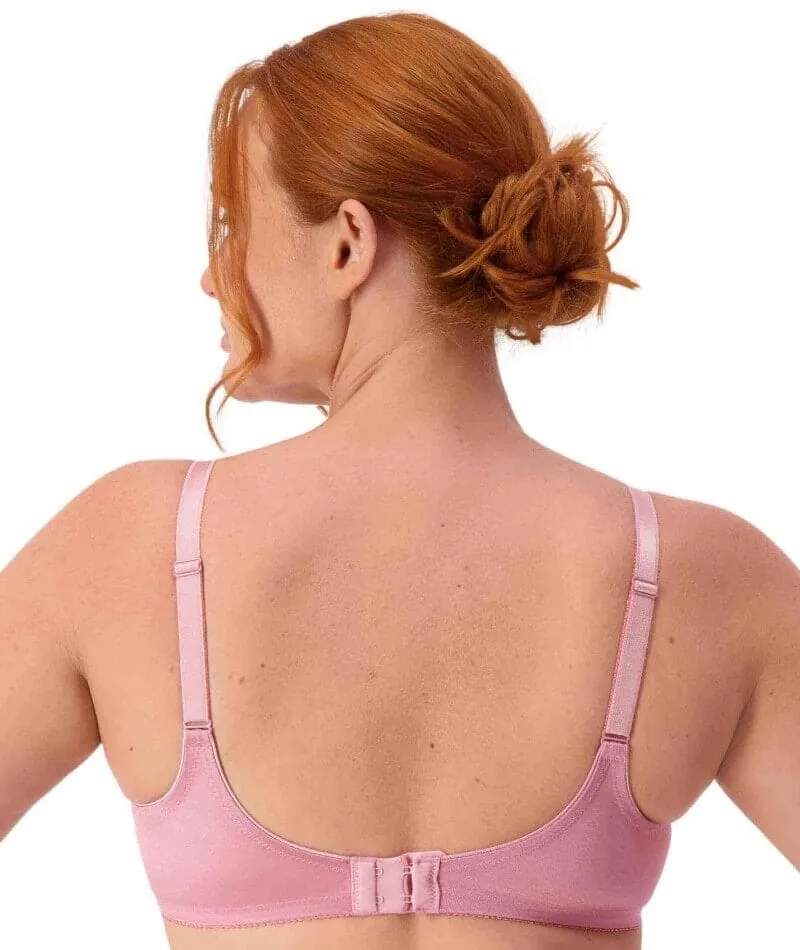 Triumph Embroidered Minimiser Bra 2 Pack - Rosebloom/Indian Summer
