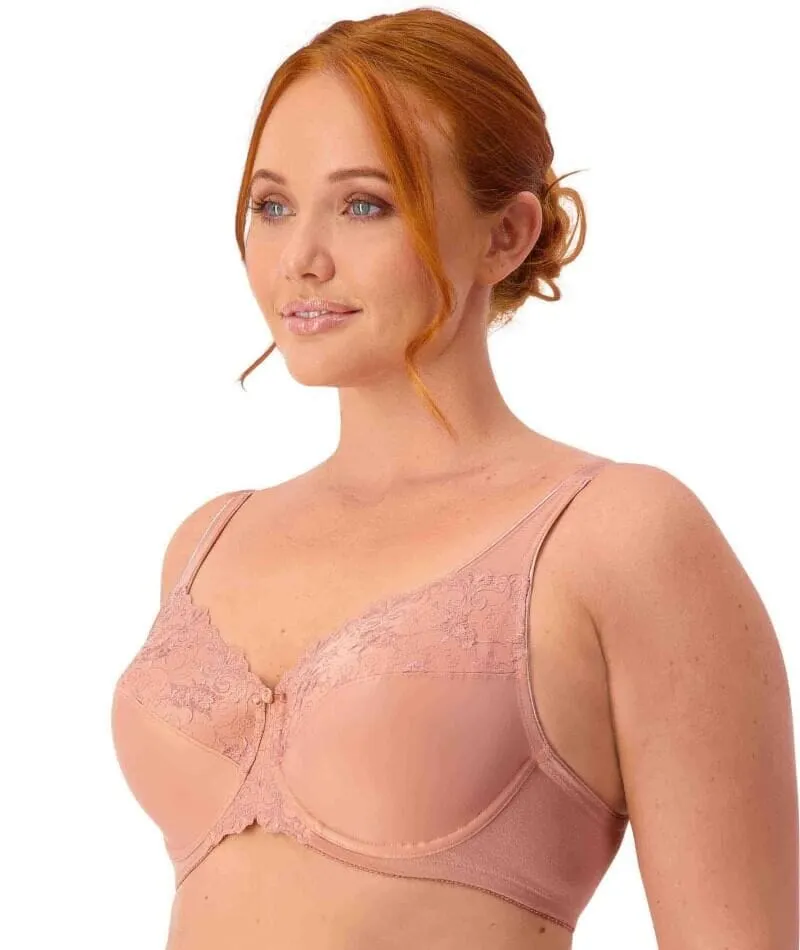 Triumph Embroidered Minimiser Bra 2 Pack - Rosebloom/Indian Summer