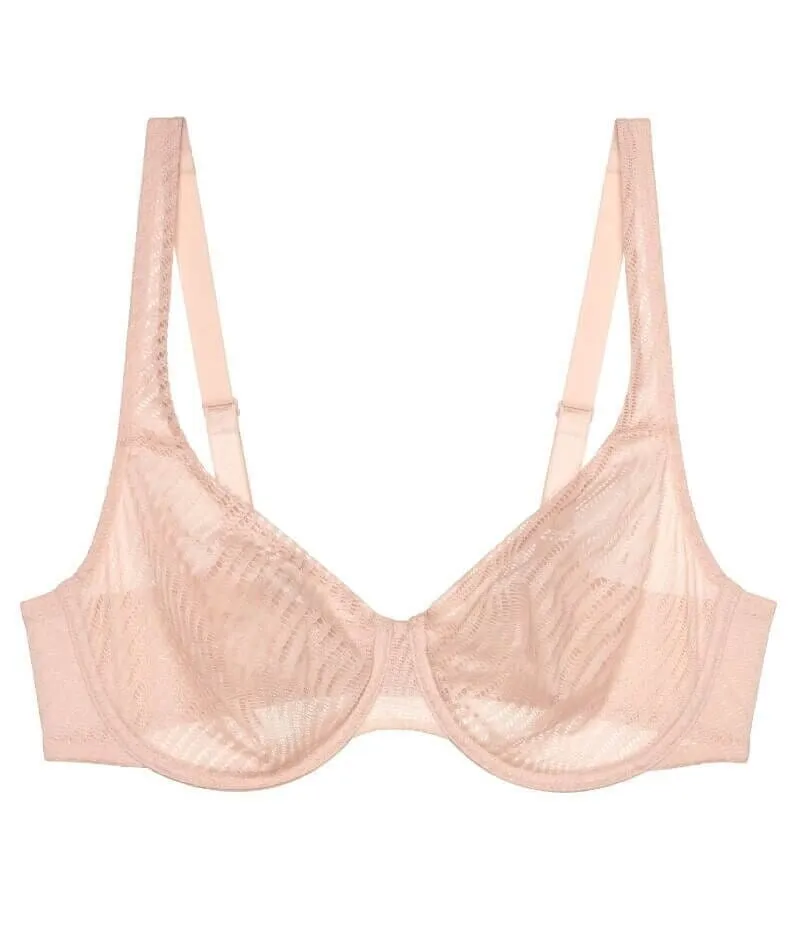 Triumph Harmony Spotlight Underwired Minimizer Bra - Fig Pink