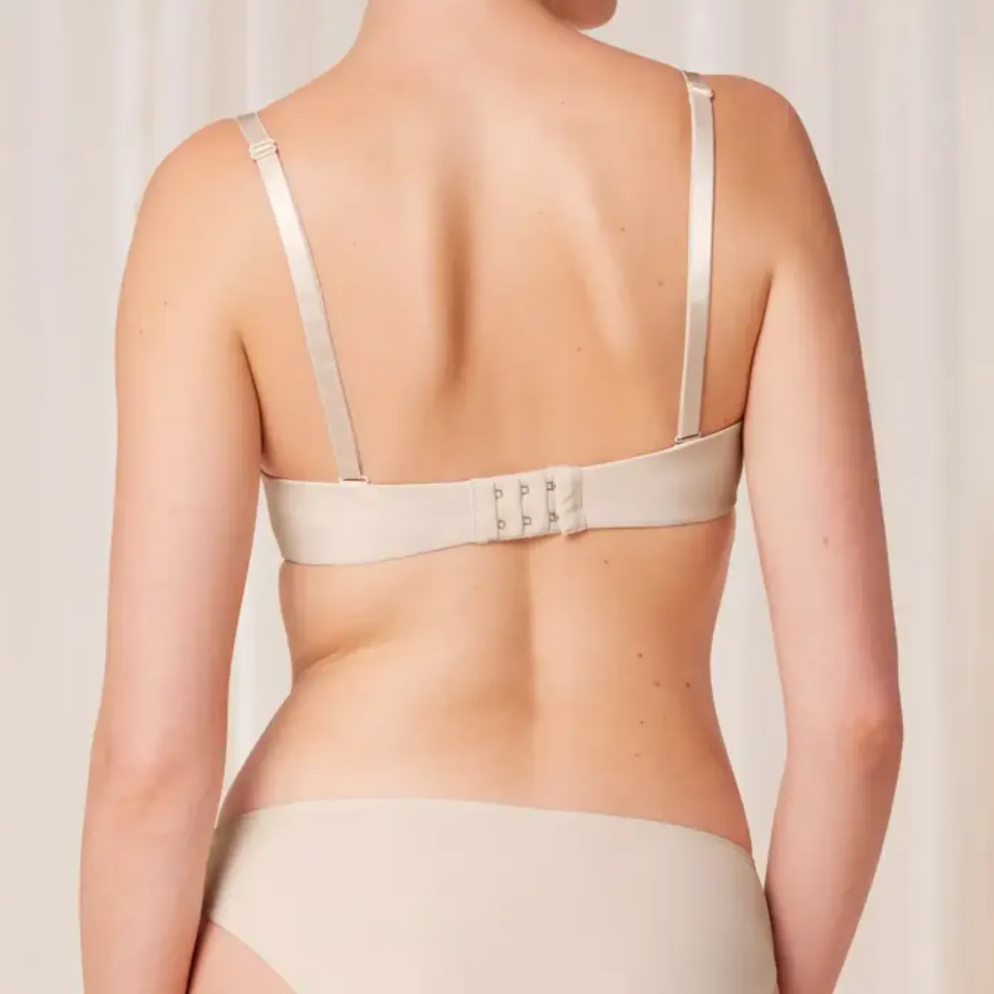 Triumph Pure Micro Bra With Detachable Straps | Natural