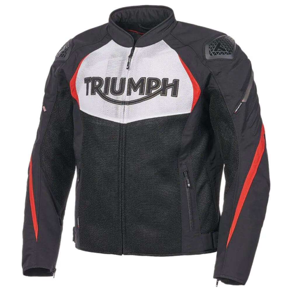 Triumph Triple Sports Mesh Jacket Black / White / Red