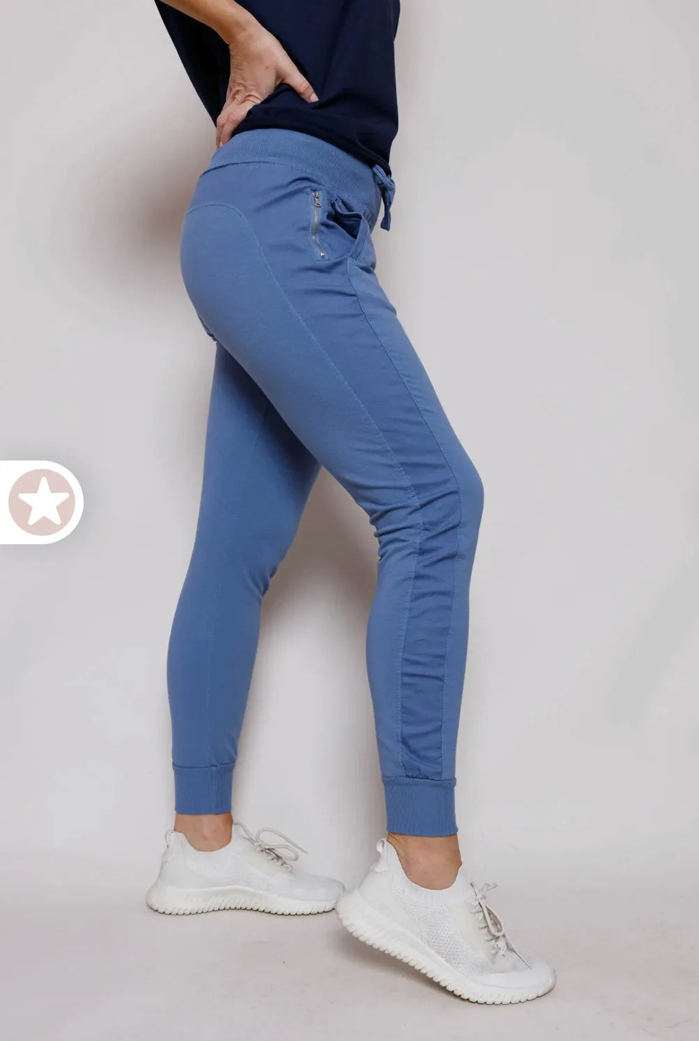 Ultimate Joggers in denim blue