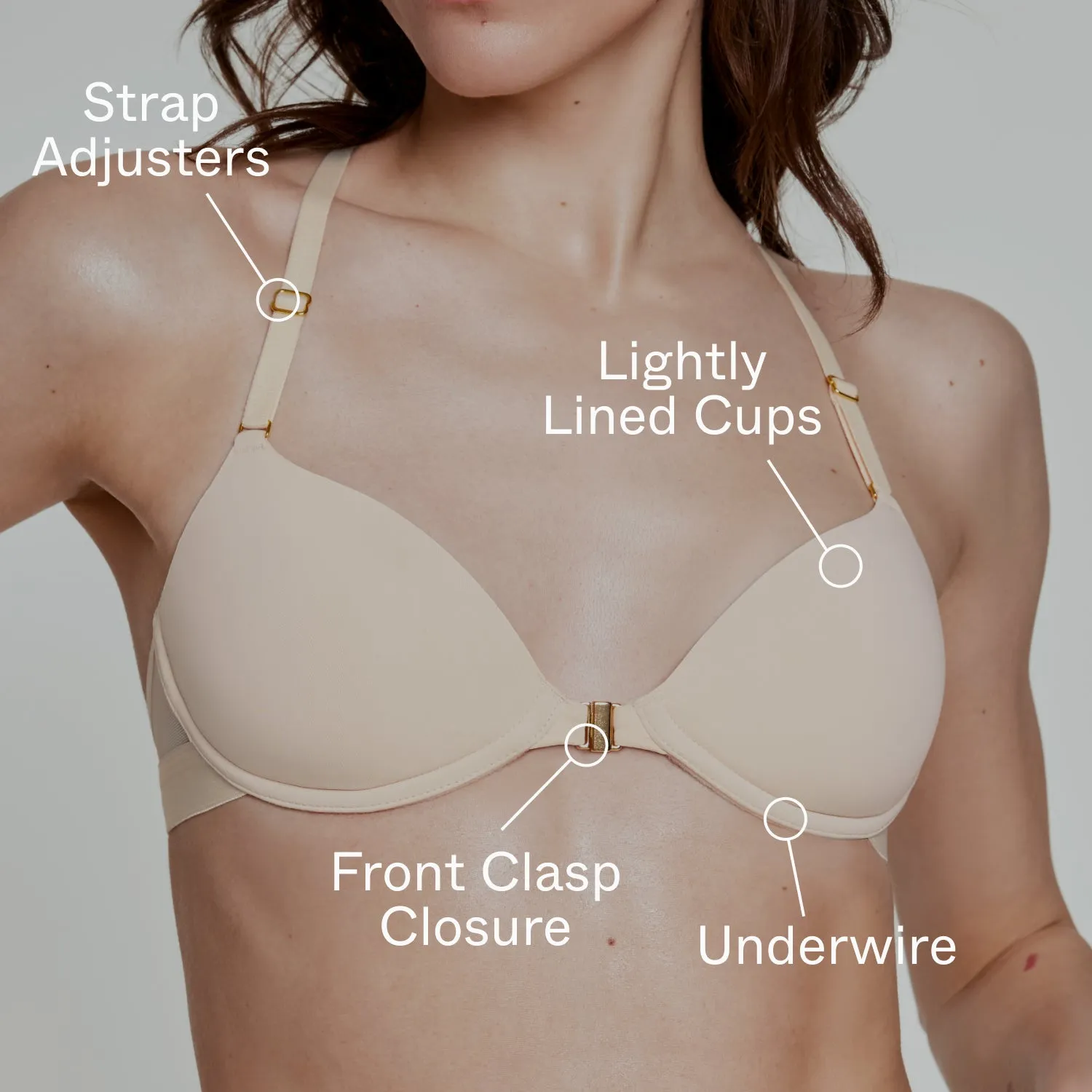 Ultimate Racerback T-Shirt Bra Black
