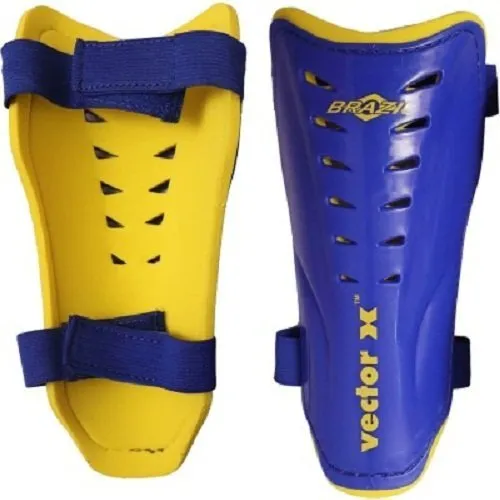 Vector X Brazil Shinpad, Small (Blue/Yellow)