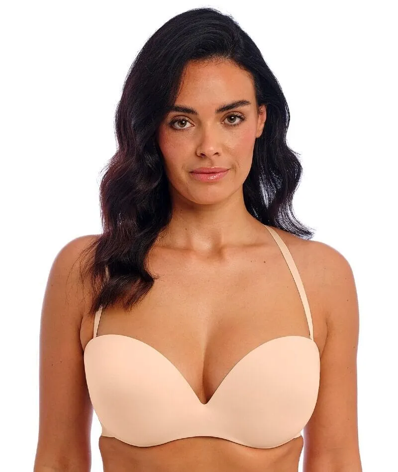 Wacoal Ines Secret Underwired Moulded Strapless Bra - Frappe