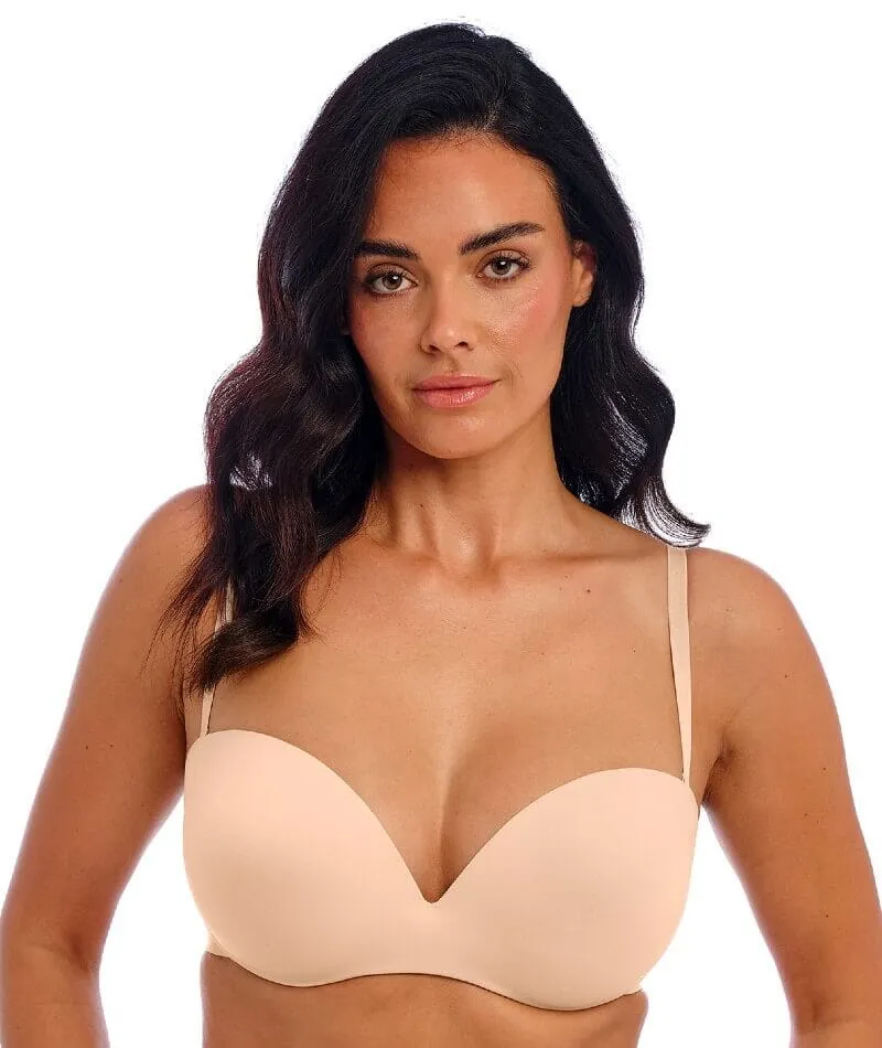 Wacoal Ines Secret Underwired Moulded Strapless Bra - Frappe