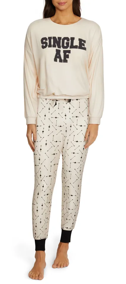 Wildfox Single AF Pyjamas as seen on Malin Andersson
