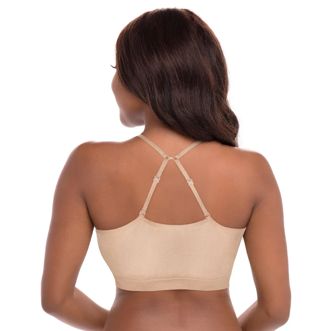 Wireless Sports Bras with Removable Pads - 3 Pack