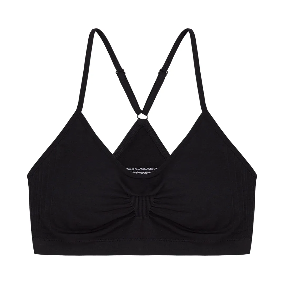 Wireless Sports Bras with Removable Pads - 3 Pack