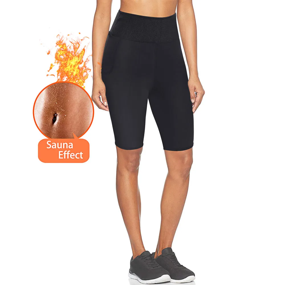 Women Weight Loss Pants Neoprene Exercise Leggings Sauna Suit