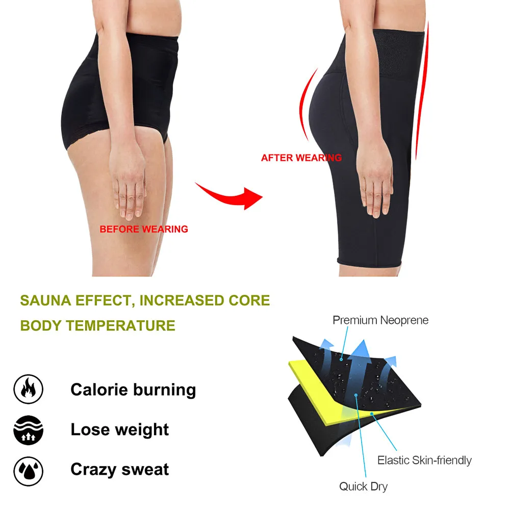 Women Weight Loss Pants Neoprene Exercise Leggings Sauna Suit
