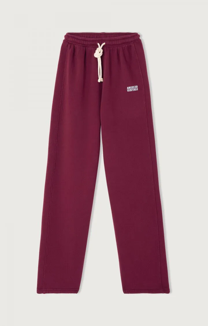 WOMEN'S JOGGERS IZUBIRD - VINTAGE BURGUNDY