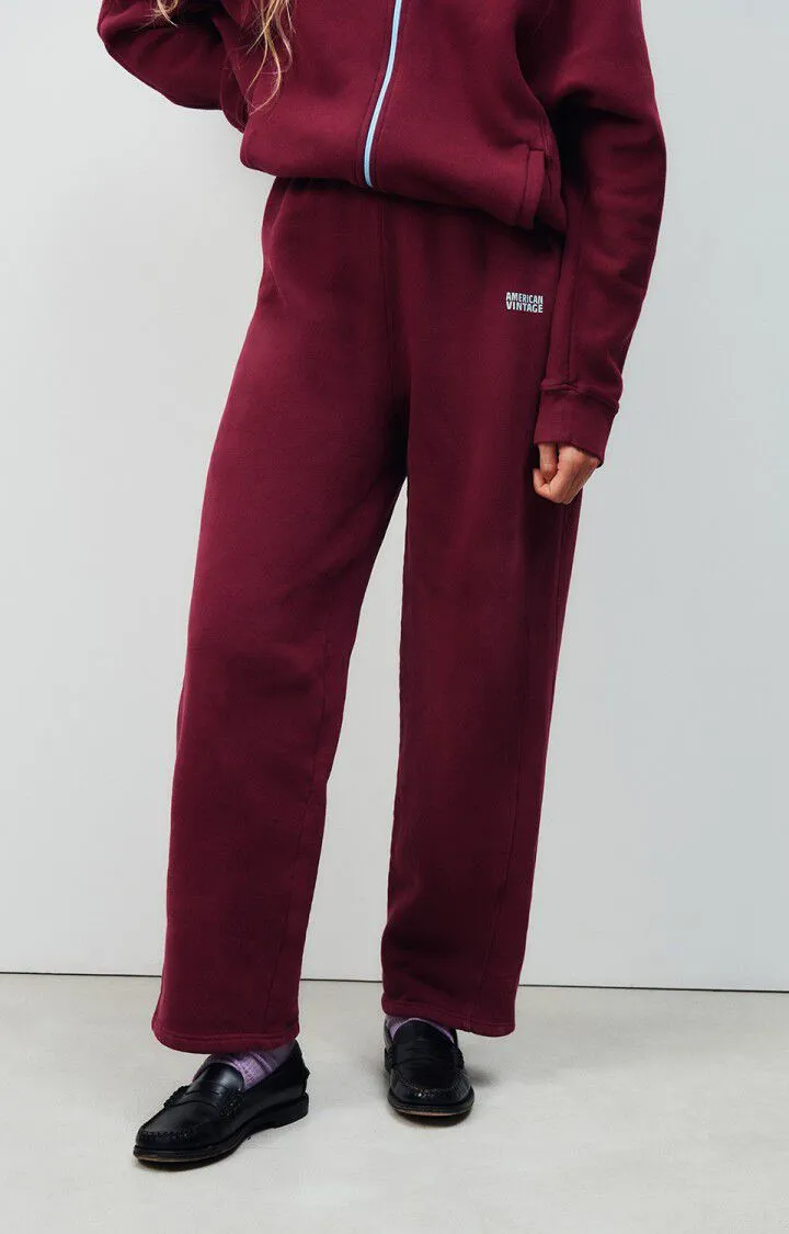 WOMEN'S JOGGERS IZUBIRD - VINTAGE BURGUNDY