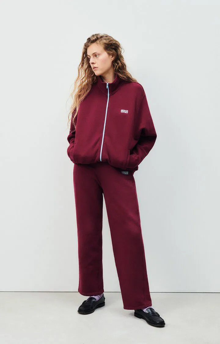 WOMEN'S JOGGERS IZUBIRD - VINTAGE BURGUNDY
