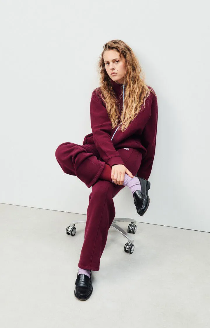 WOMEN'S JOGGERS IZUBIRD - VINTAGE BURGUNDY