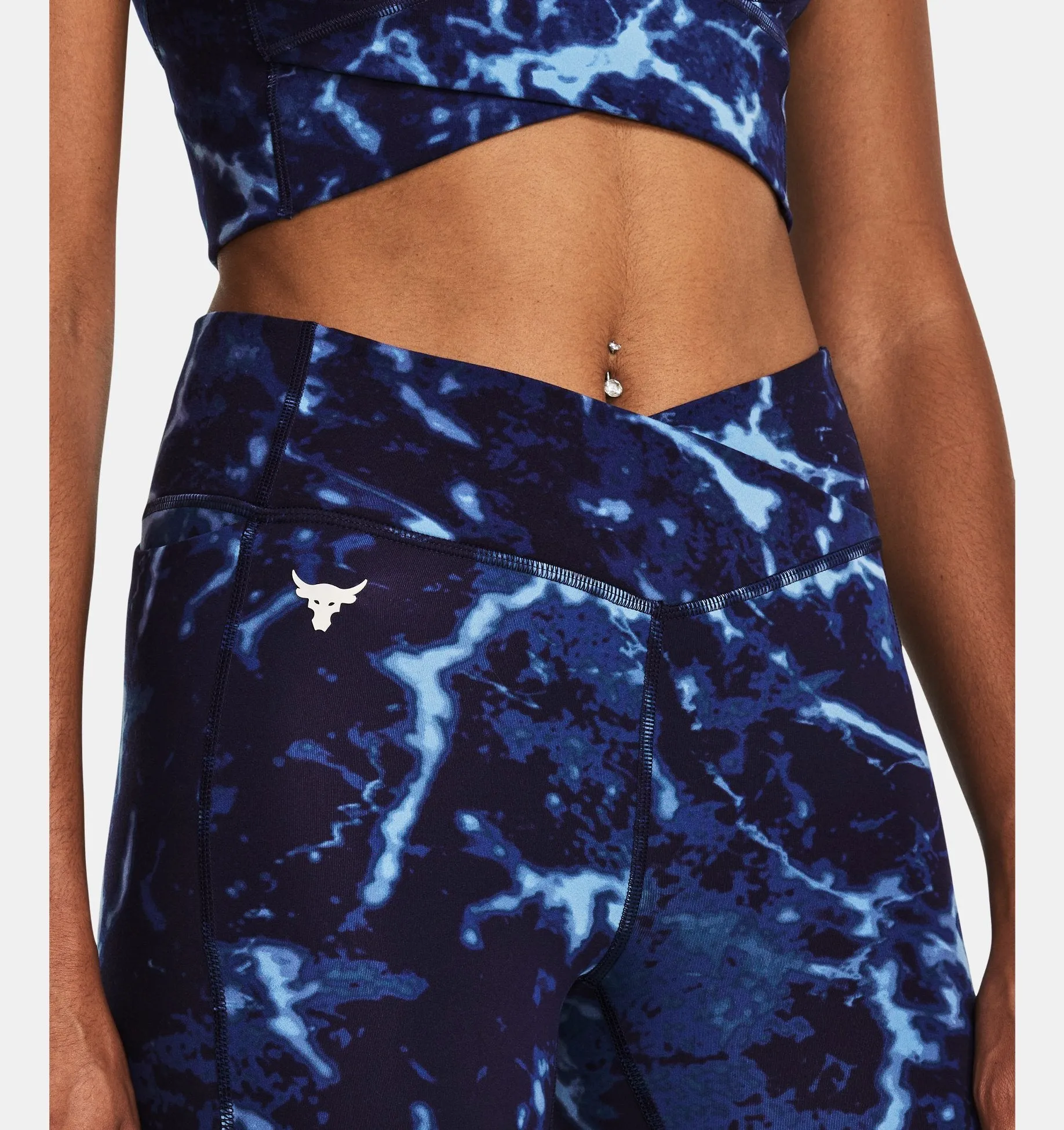 Women's Project Rock Crossover Lets Go Printed Ankle Leggings