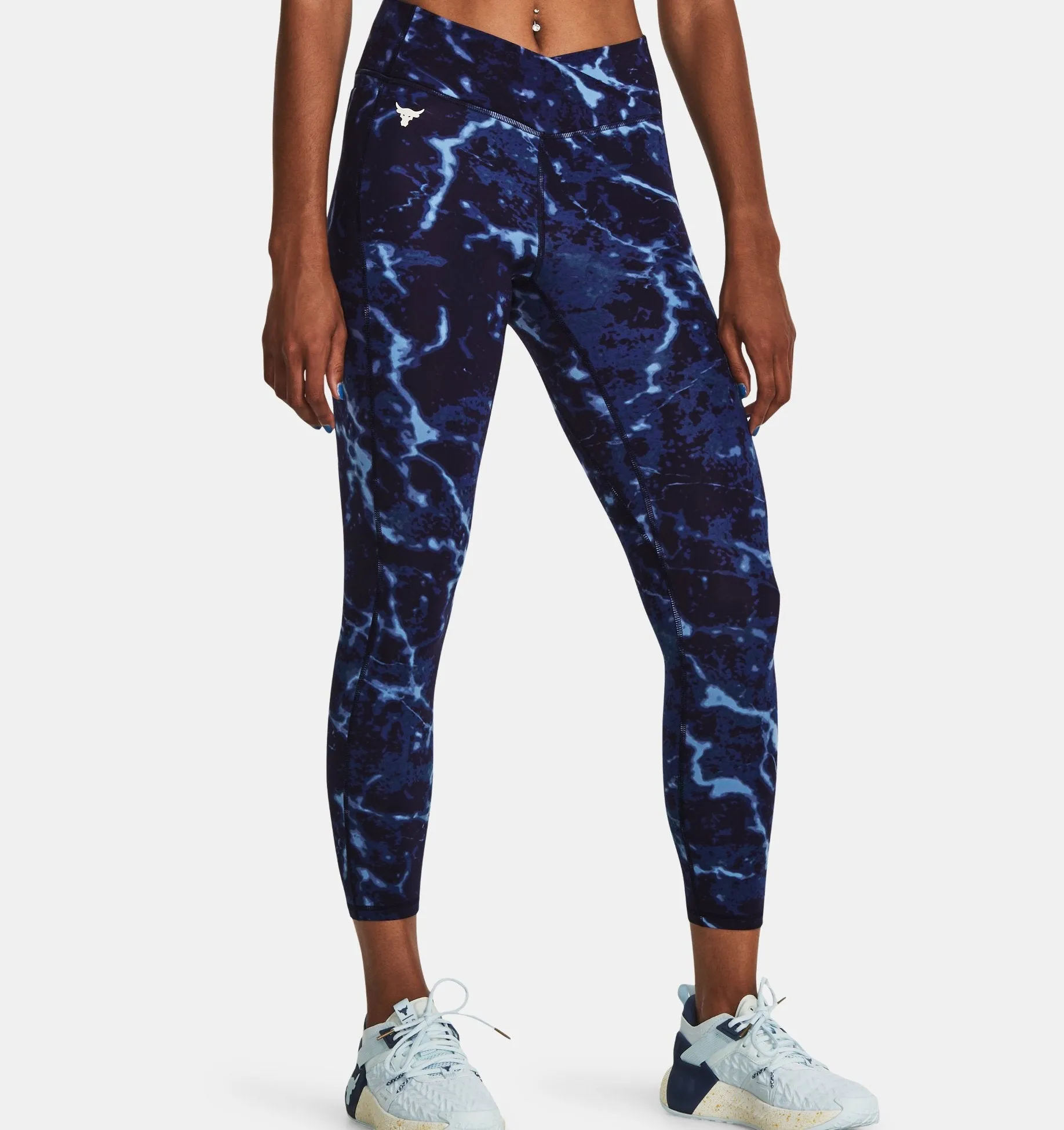 Women's Project Rock Crossover Lets Go Printed Ankle Leggings