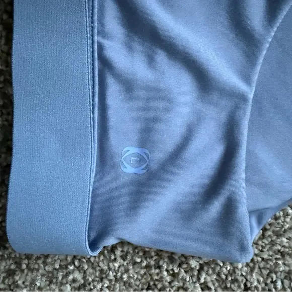 Workout Le Ore Corse Crossover Sports Bra Blue Small
