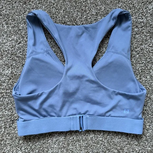 Workout Le Ore Corse Crossover Sports Bra Blue Small