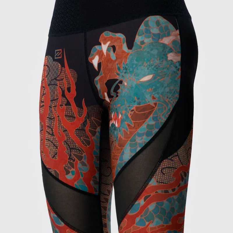 Xculpt Legging Dragon Scarlet