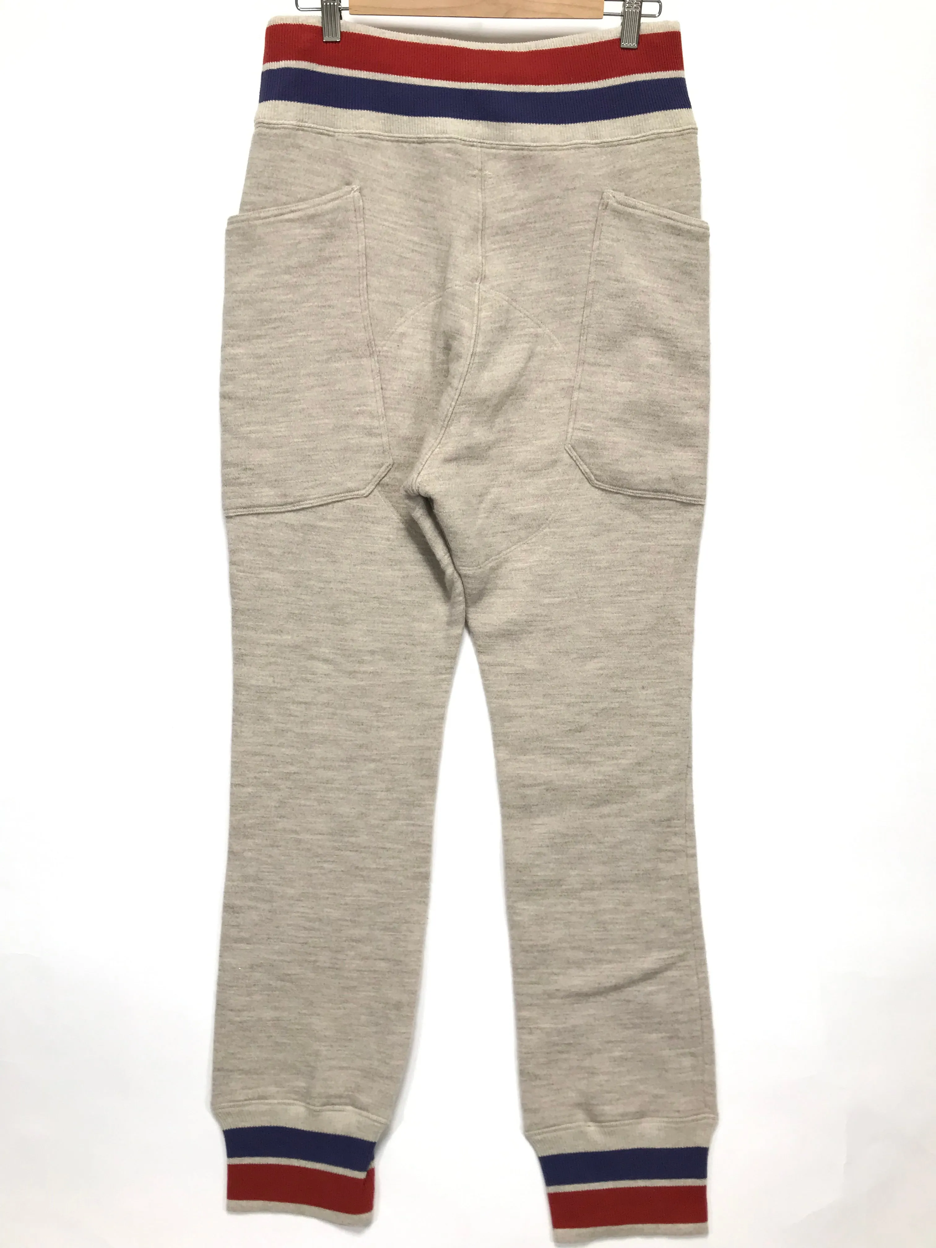 [XL] Kapital Side Pocket Sweatpants Cream