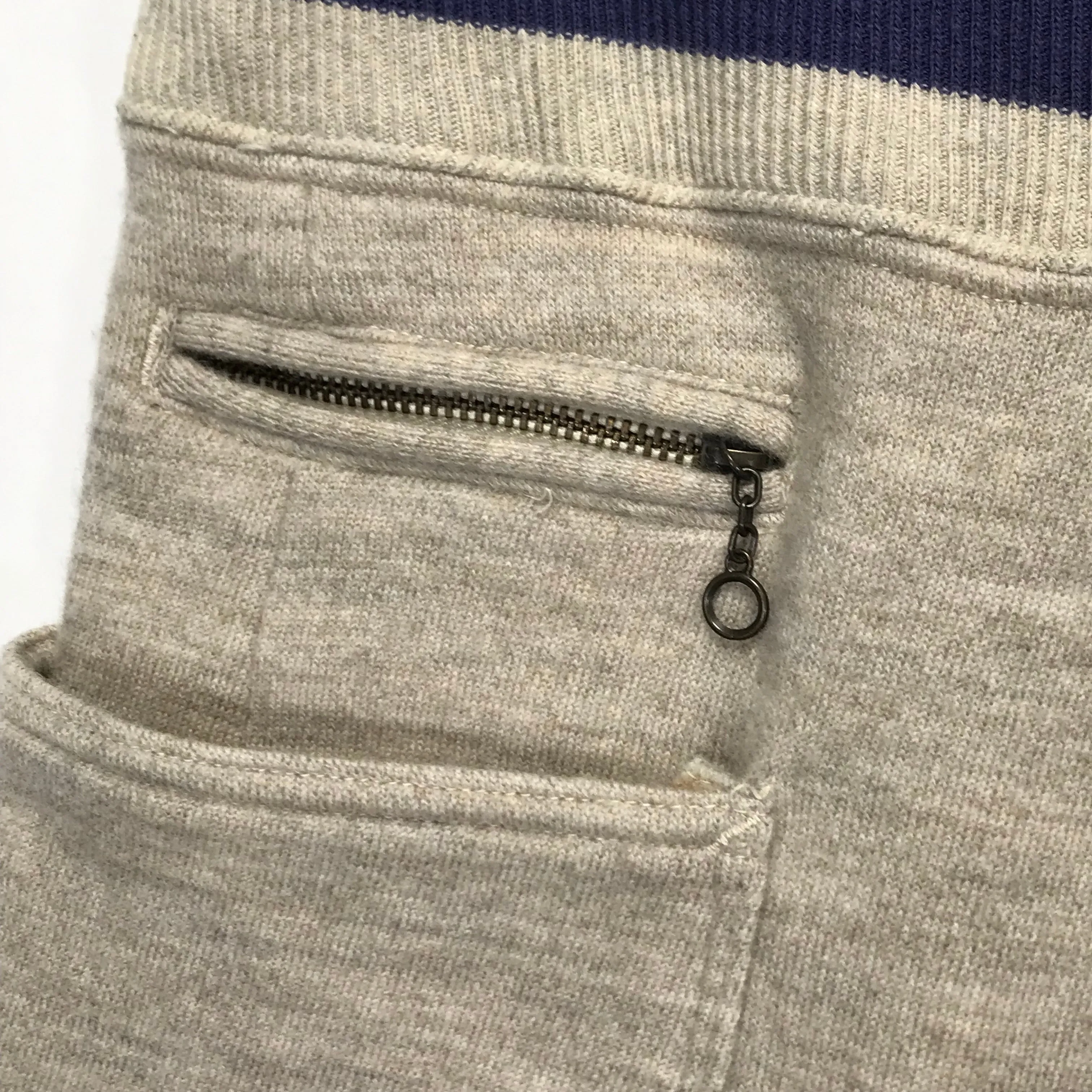 [XL] Kapital Side Pocket Sweatpants Cream