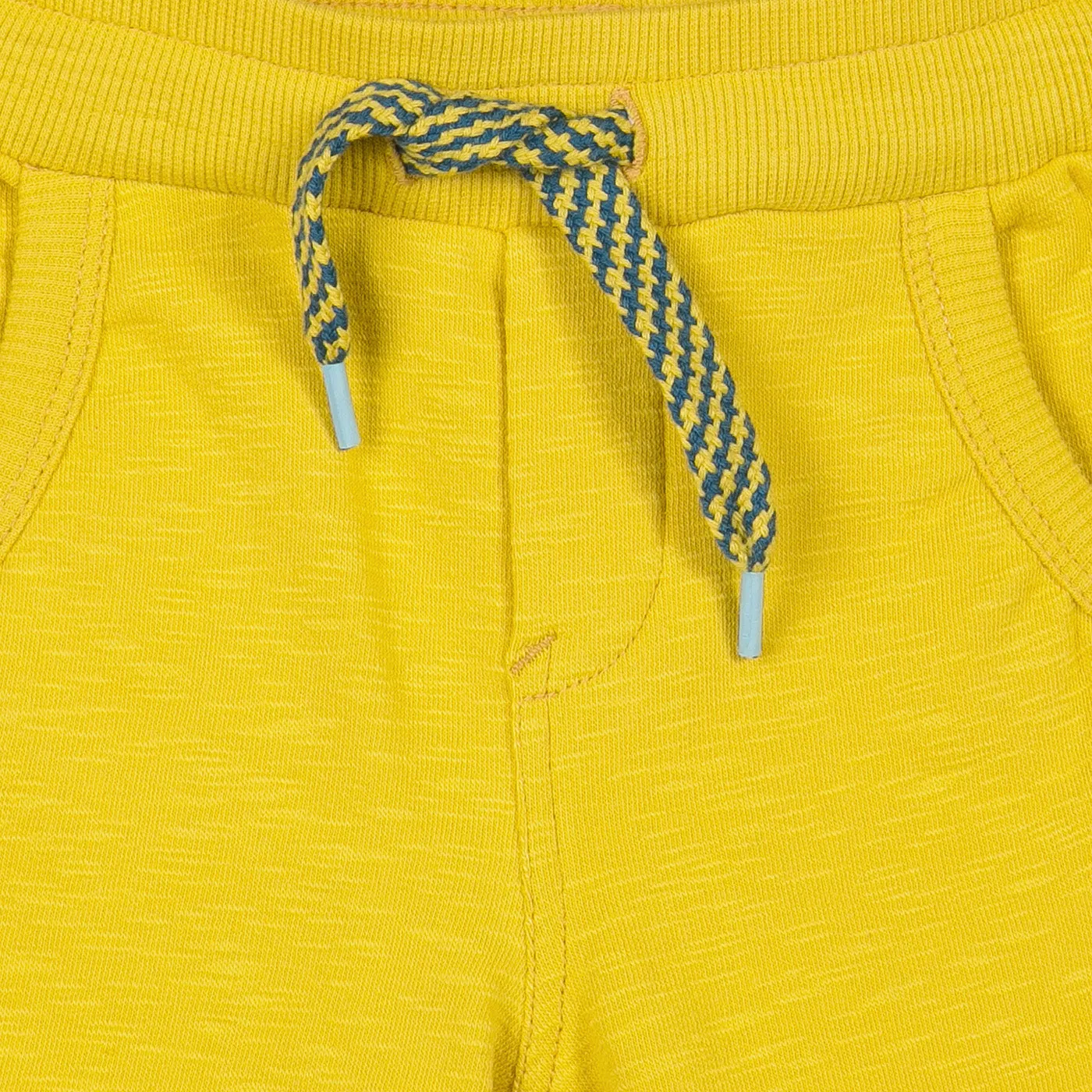 Yellow Fleece Shorts