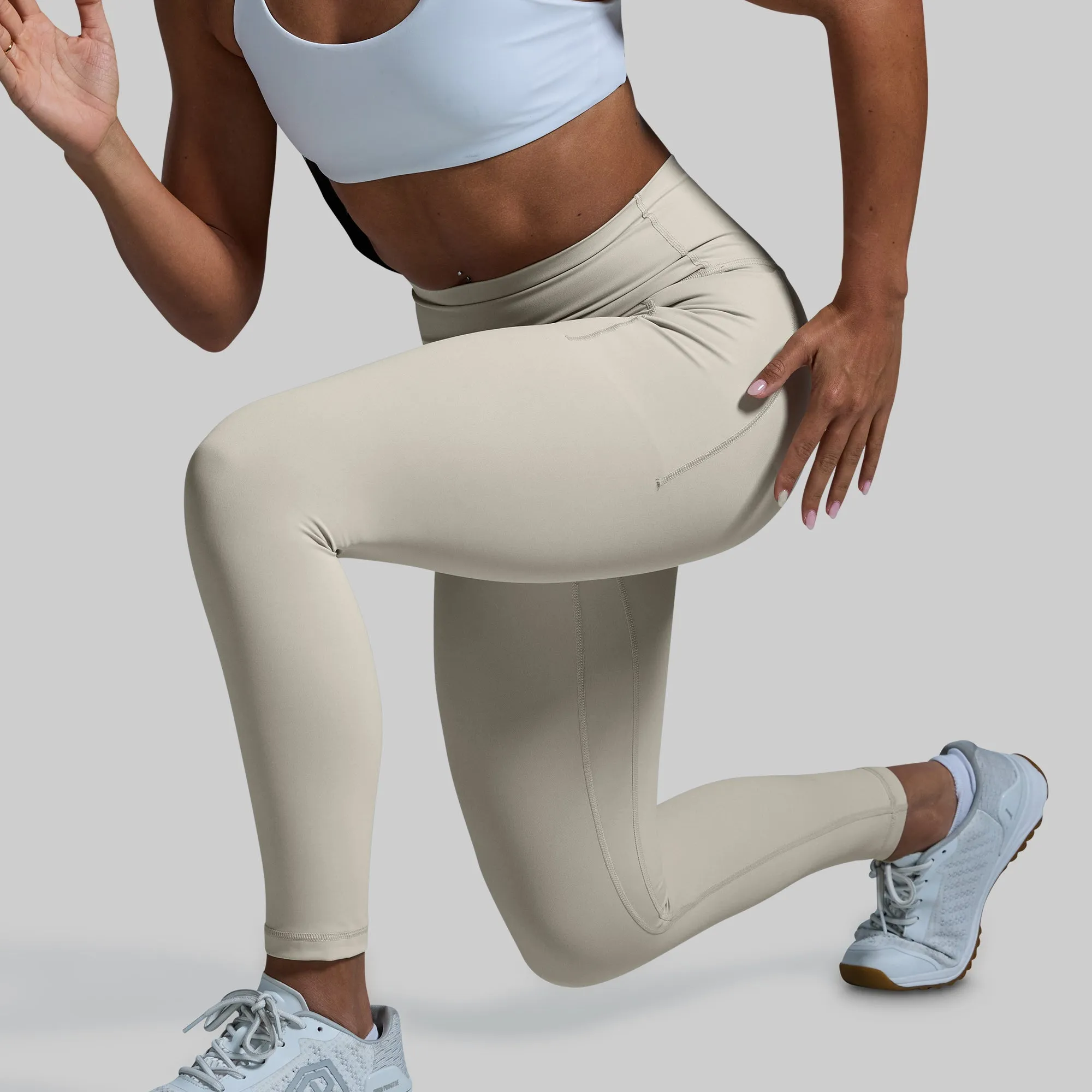 Your Go To Legging 2.0 w/ Pockets (Oatmeal)