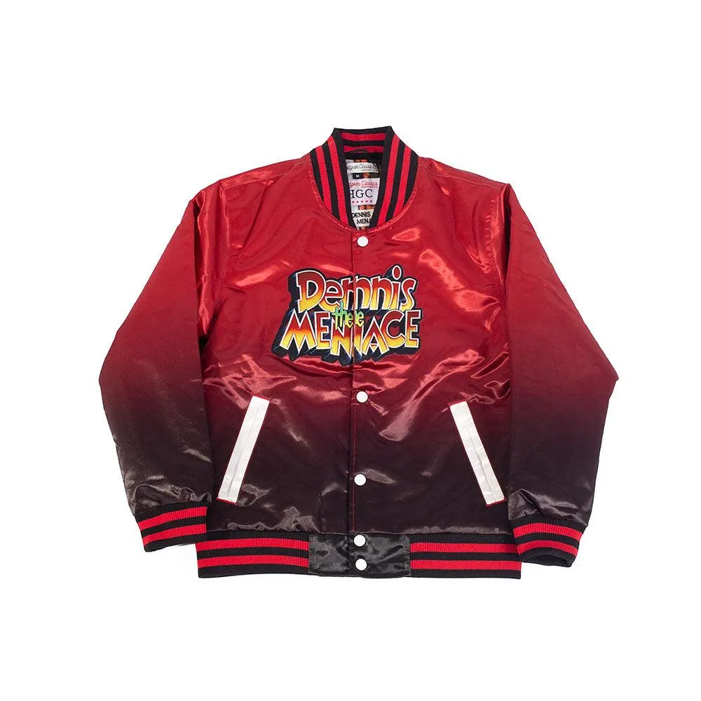 YOUTH DENNIS THE MENACE GRADIENT SATIN JACKET