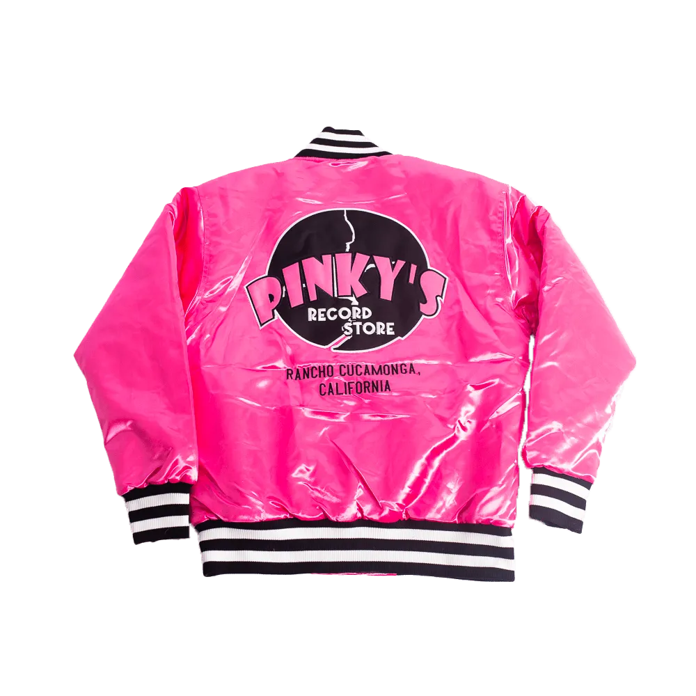YOUTH PINKY'S RECORDS SATIN JACKET